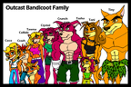 Outcast Bandicoot Family