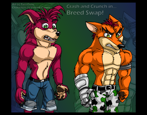 Crash and Crunch - Breed swap.png