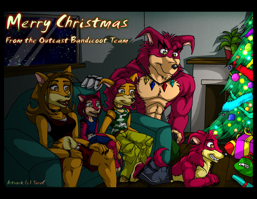 Merry Christmas Outcast Bandicoot