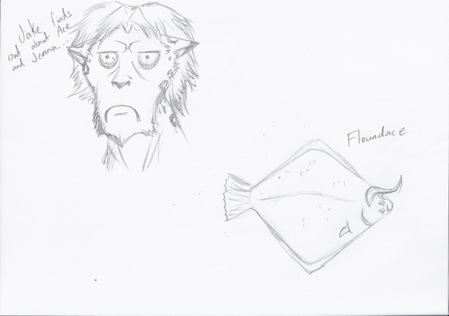 Sketches - Jake and Flounder Ace.jpg